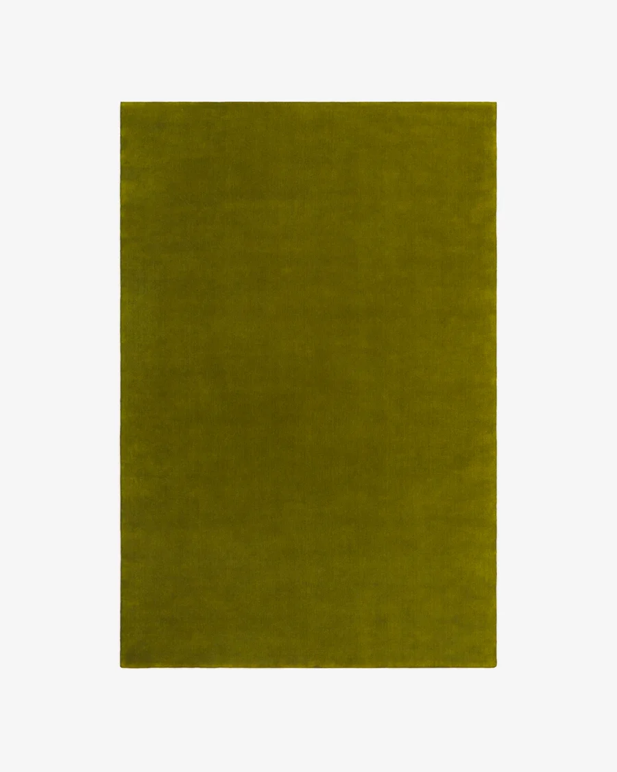 Velvet Olive wool rug
