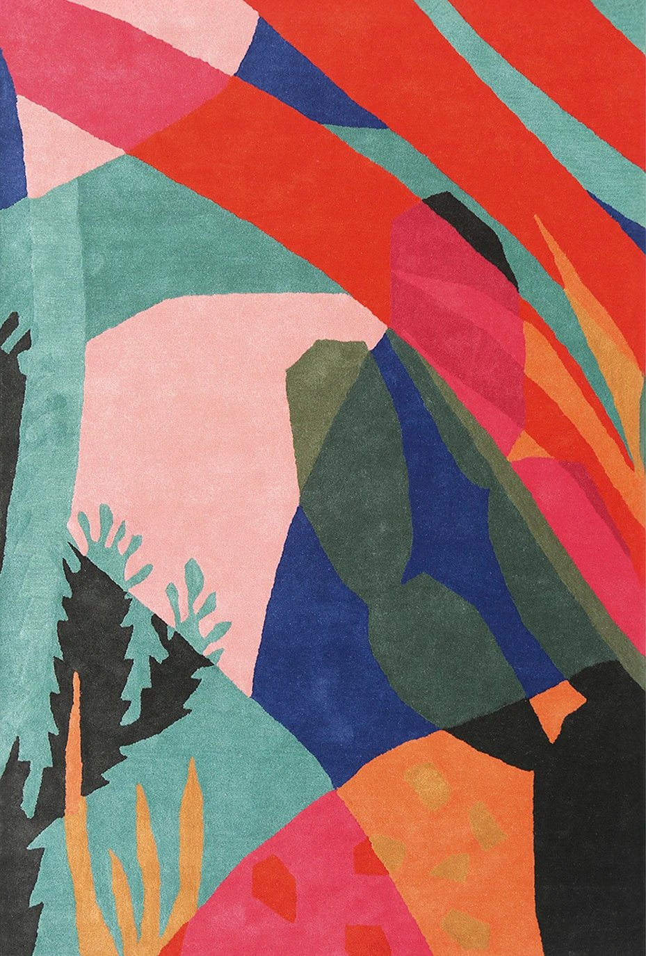 Chromatic Field 01 art rug