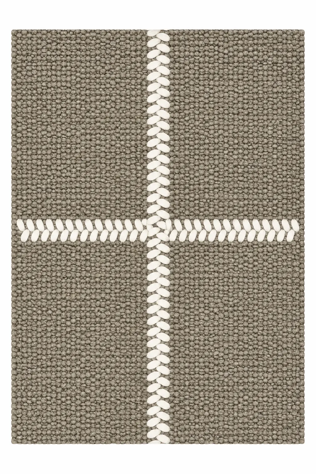 Cross Stitch Mocha luxury rug design