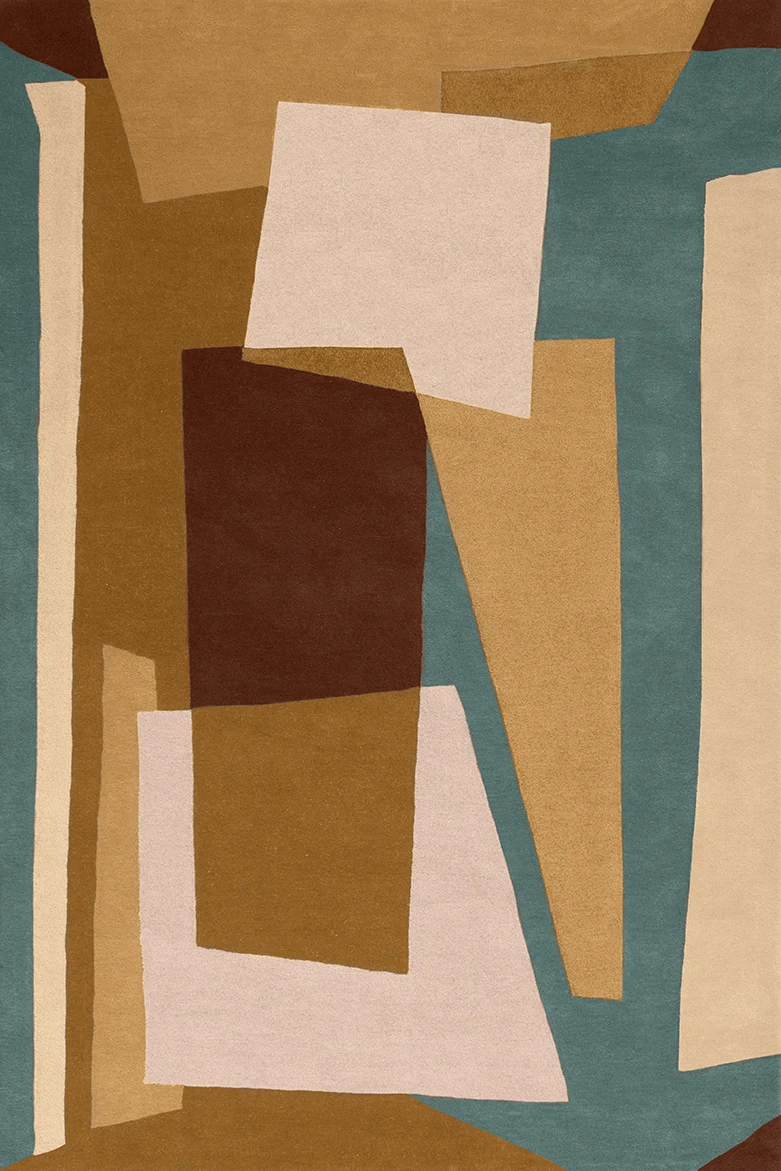 Abstract Bloom 02 art rug