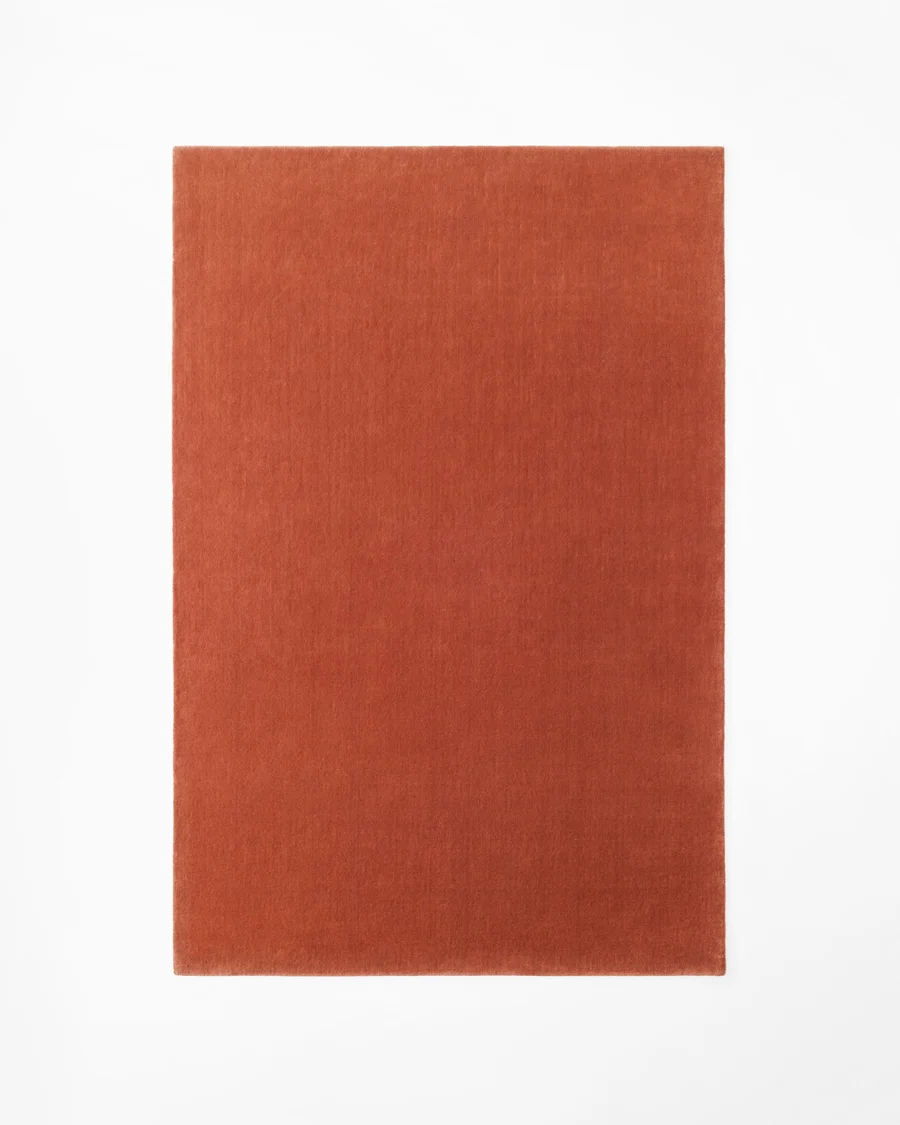 Velvet Brick wool rug