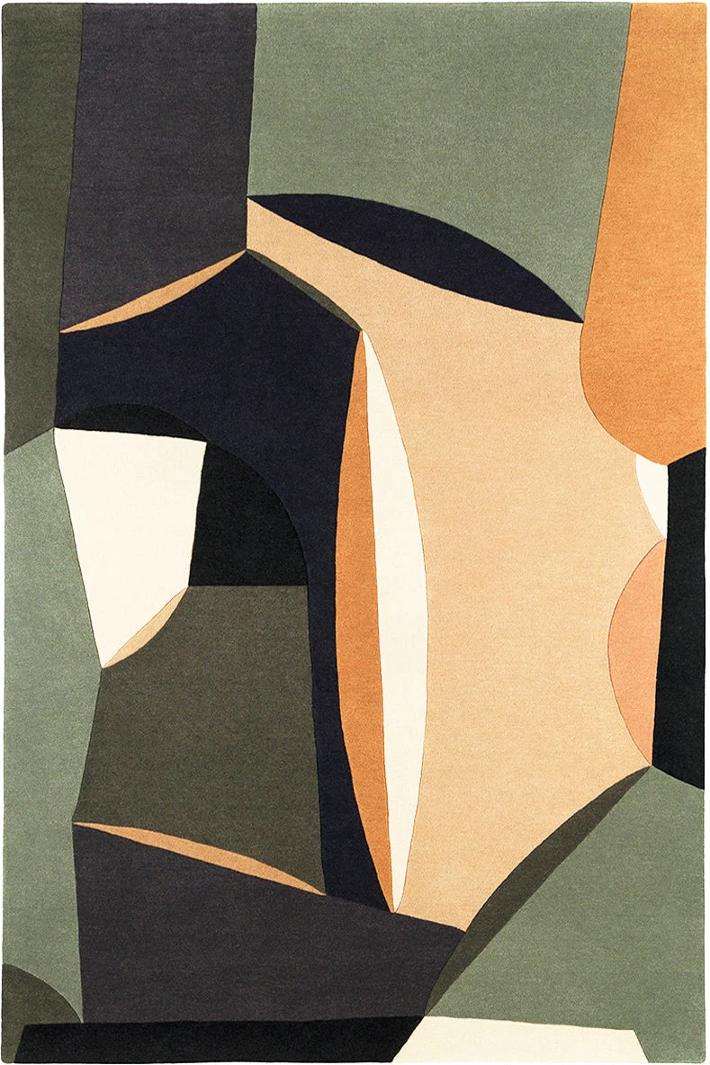 Gallery Grid 01 art rug