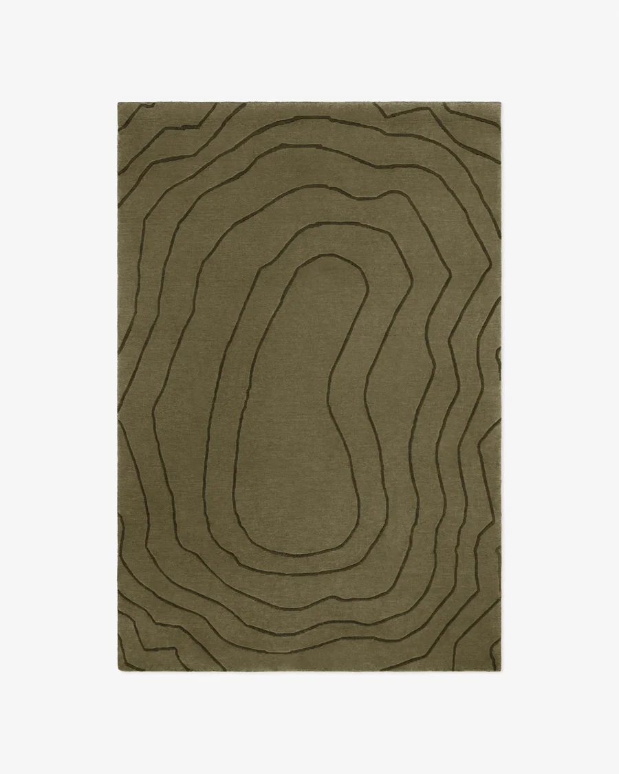 Stillwater Flint wool rug