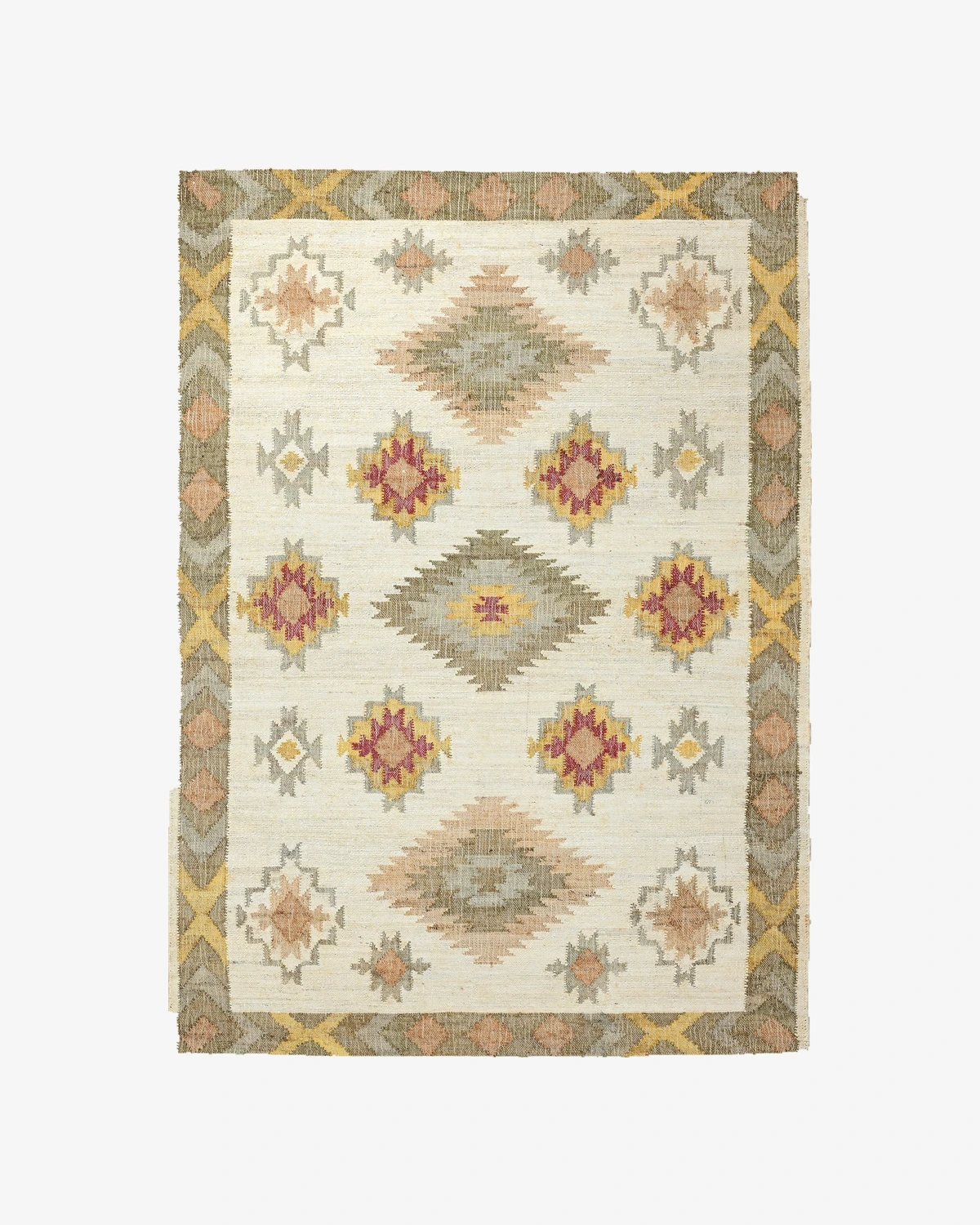 Diamond Weft Harvest luxury rug design