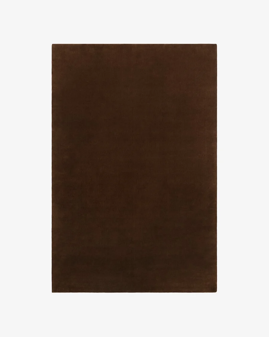 Velvet Cocoa wool rug