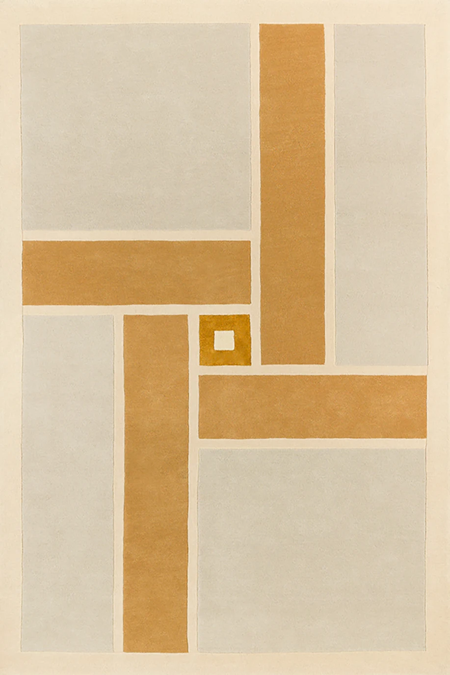 Line Study 02 art rug