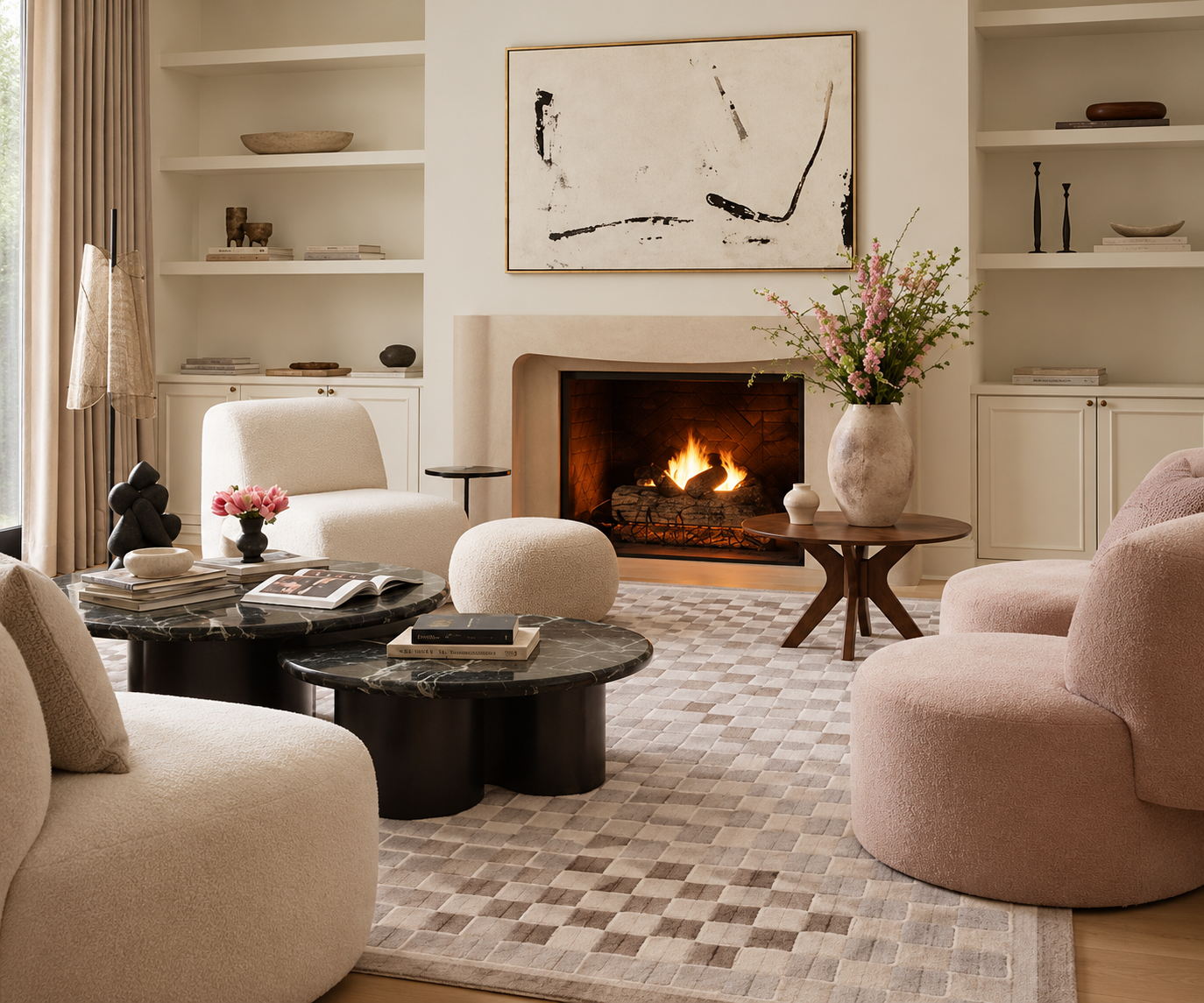 Wool Rugs styled in a home