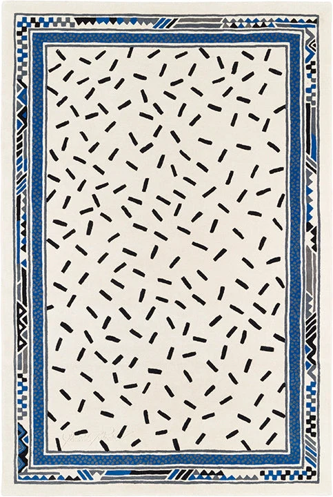 Geometric Field 01 art rug
