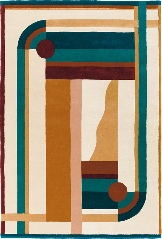 Colour Study 01 art rug