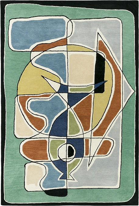 Linear Muse 01 art rug