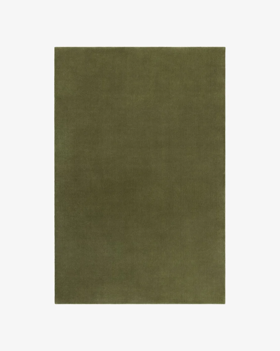 Velvet Fern wool rug