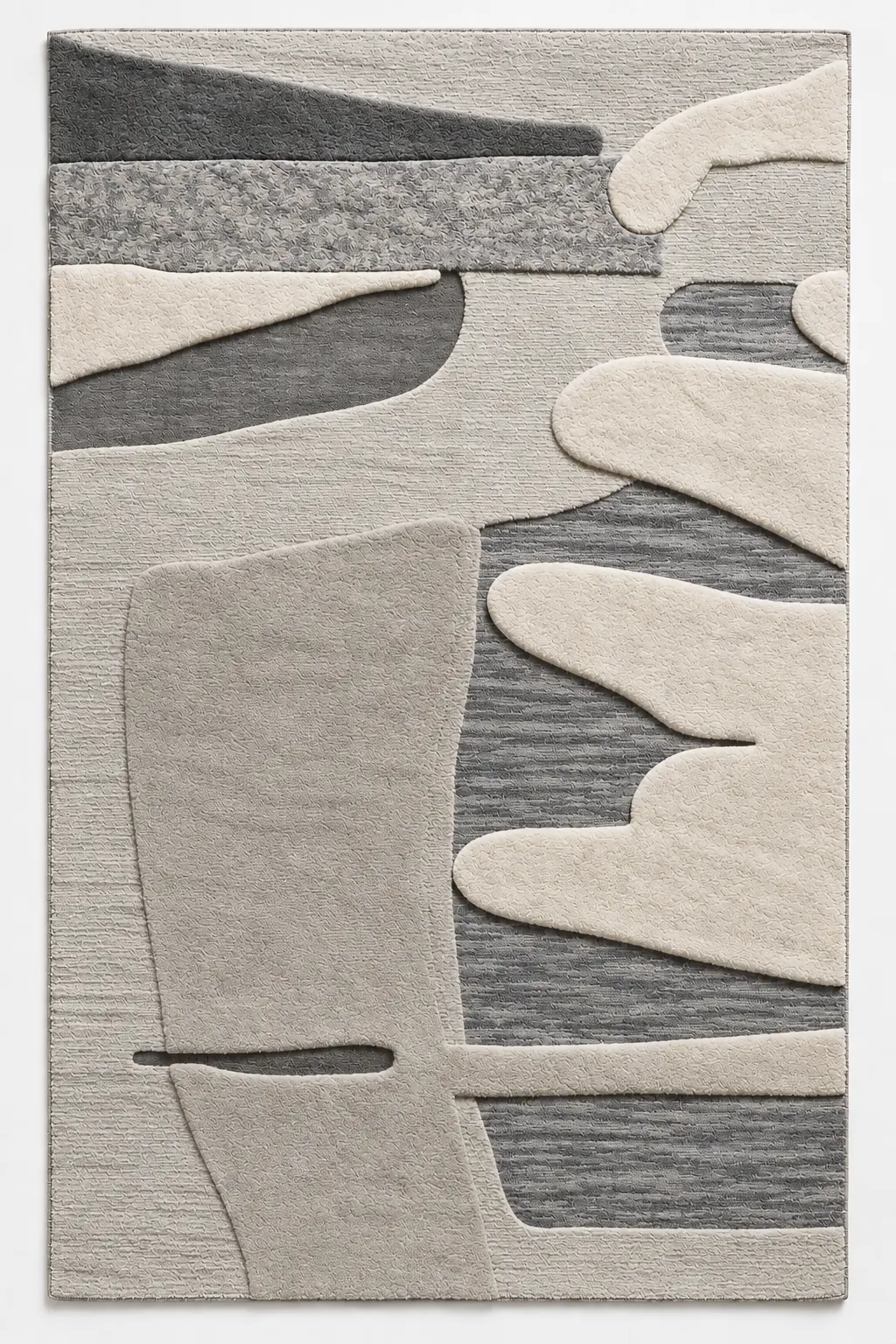 Atelier Forms Graphite luxury rug design