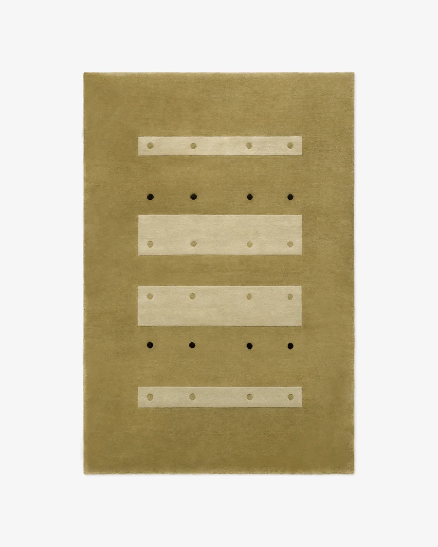 Dapple Lichen wool rug