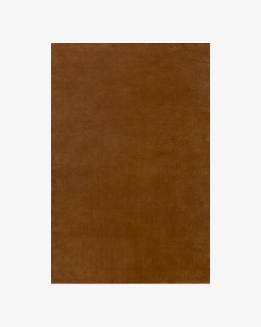Velvet Hazelnut wool rug