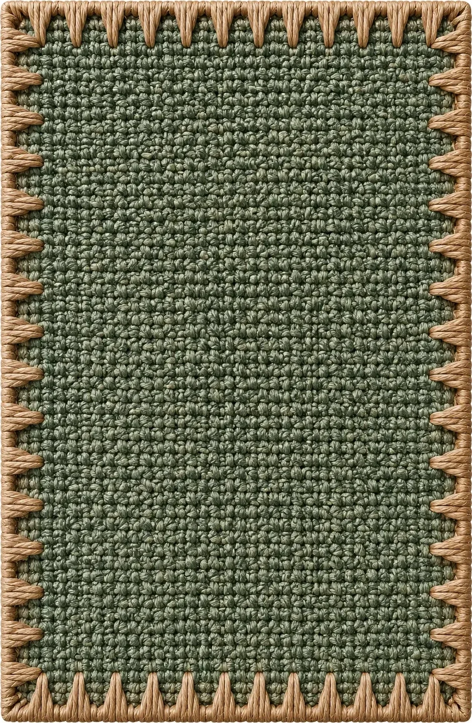 Whipstitch Forest luxury rug design