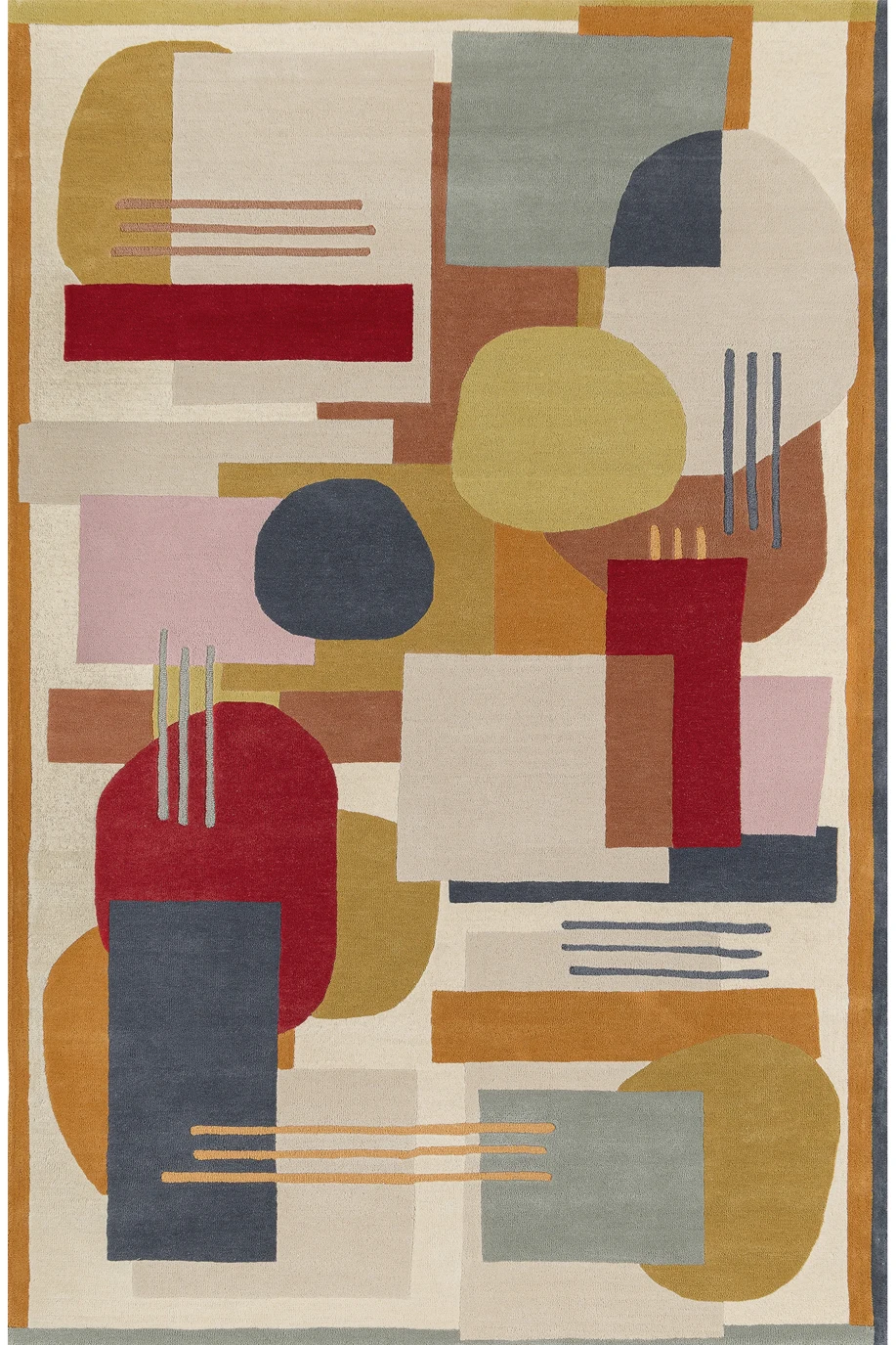 Painted Arc 01 art rug