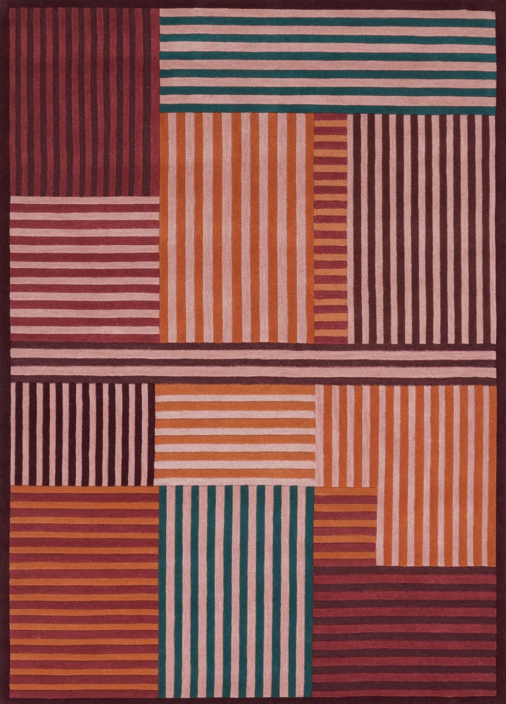 Modern Field 01 art rug