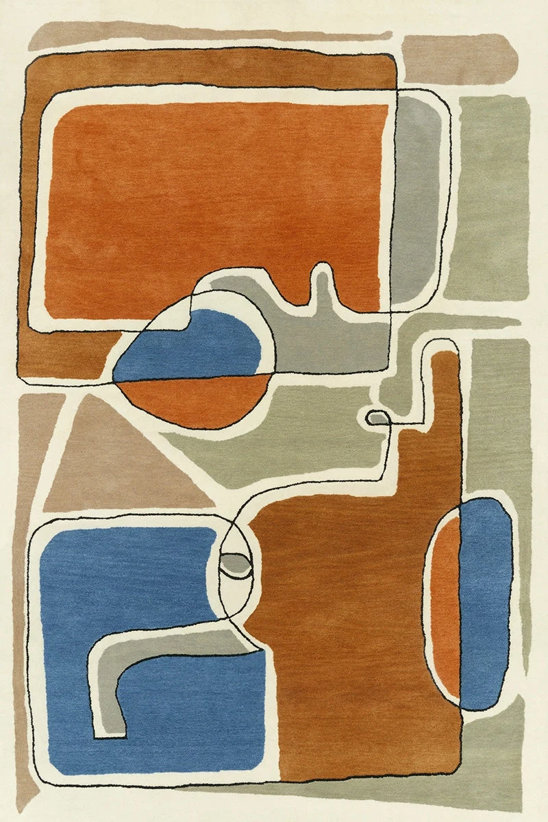 Daybreak 01 art rug