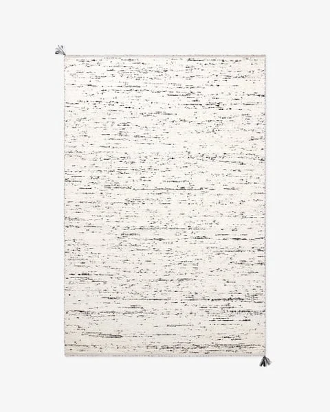 Loopweft Ink Chalk luxury rug design