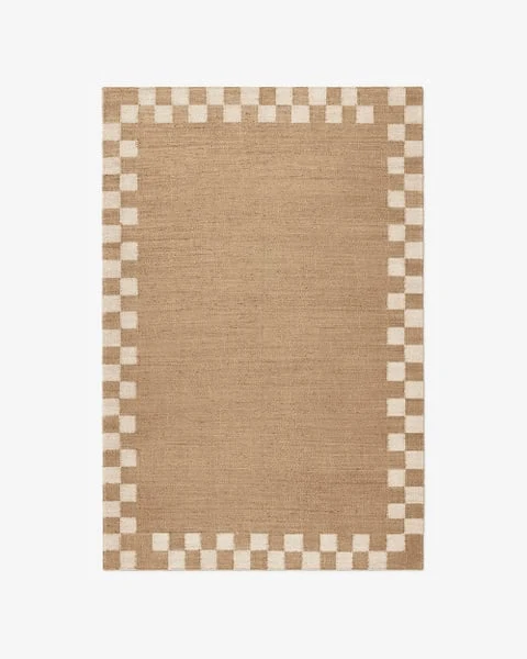 Reed Edge Ivory luxury rug design