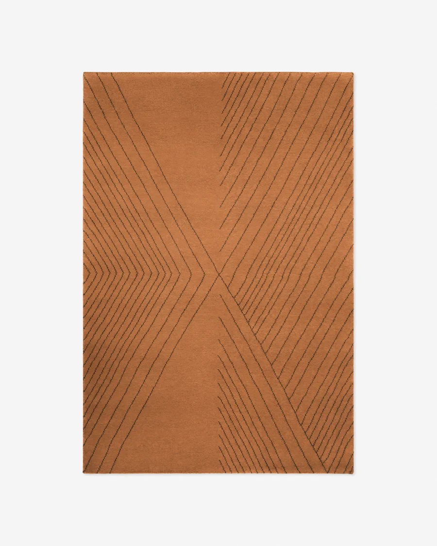 Courtyard Terra wool rug