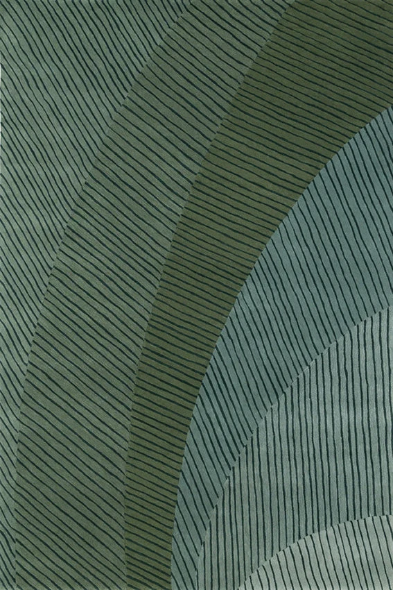 Abstract Rhythm 01 art rug