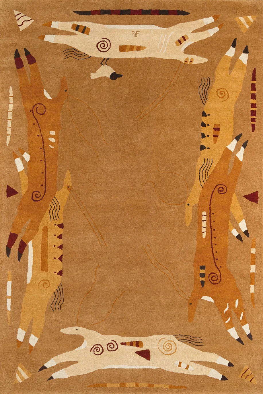 Graphic Arc 01 art rug