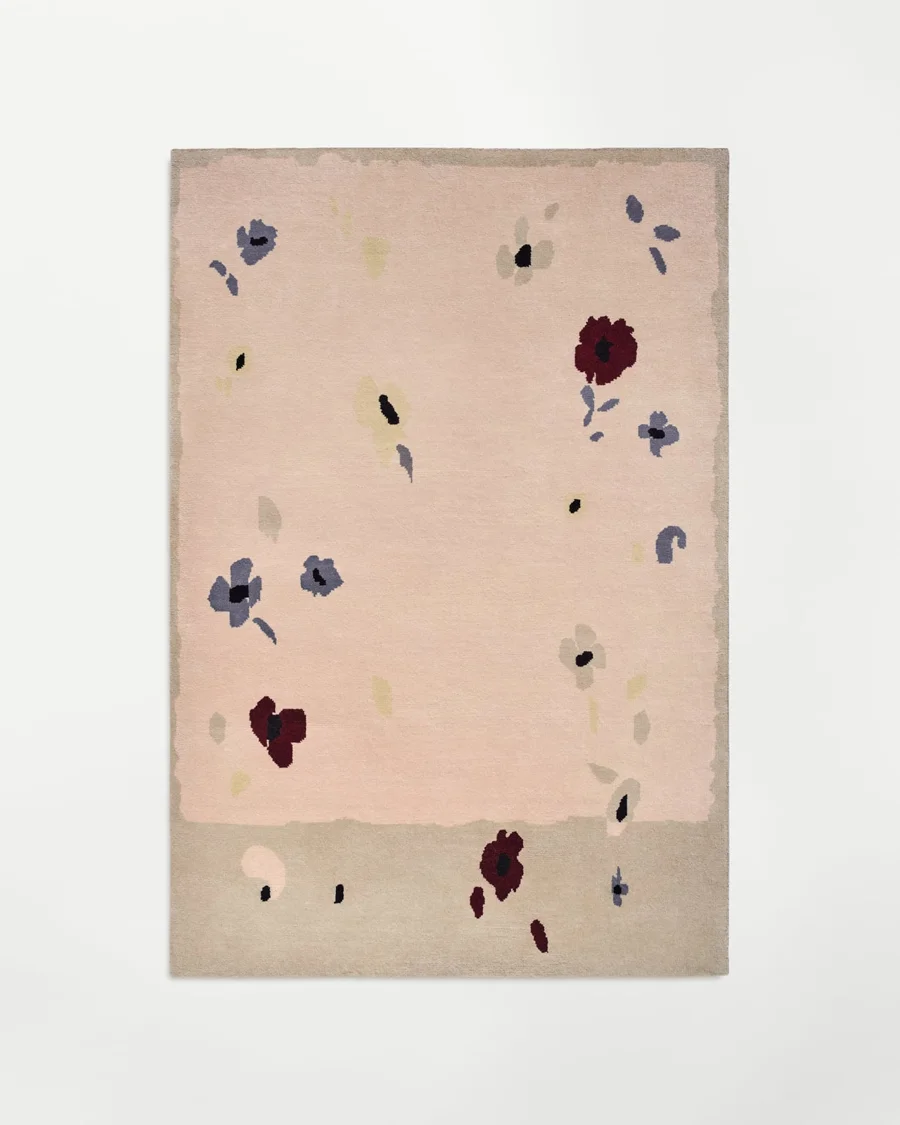 Arcade Rosewood wool rug