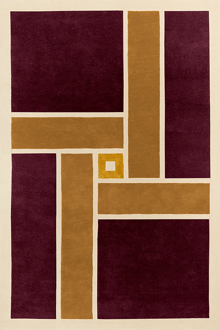 Line Study 01 art rug
