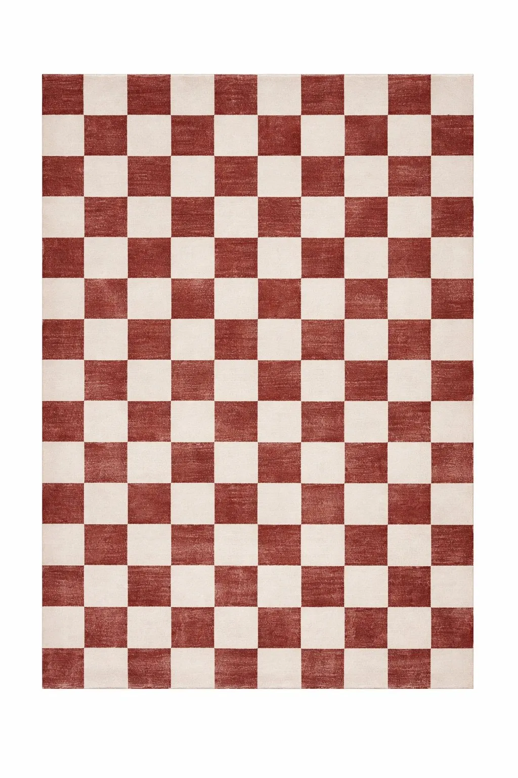 Check Bordeaux luxury rug design