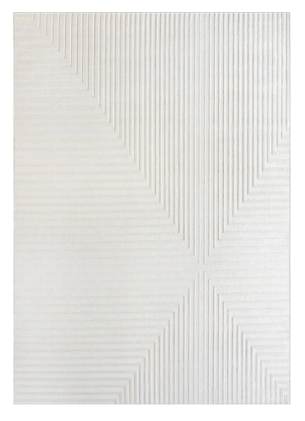 Chevron Cream luxury rug design