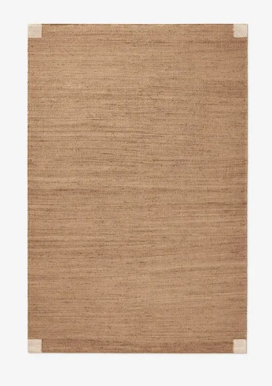 Corner Cream luxury rug design