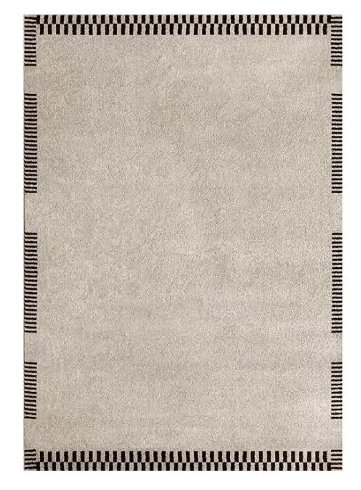 Dash Border luxury rug design