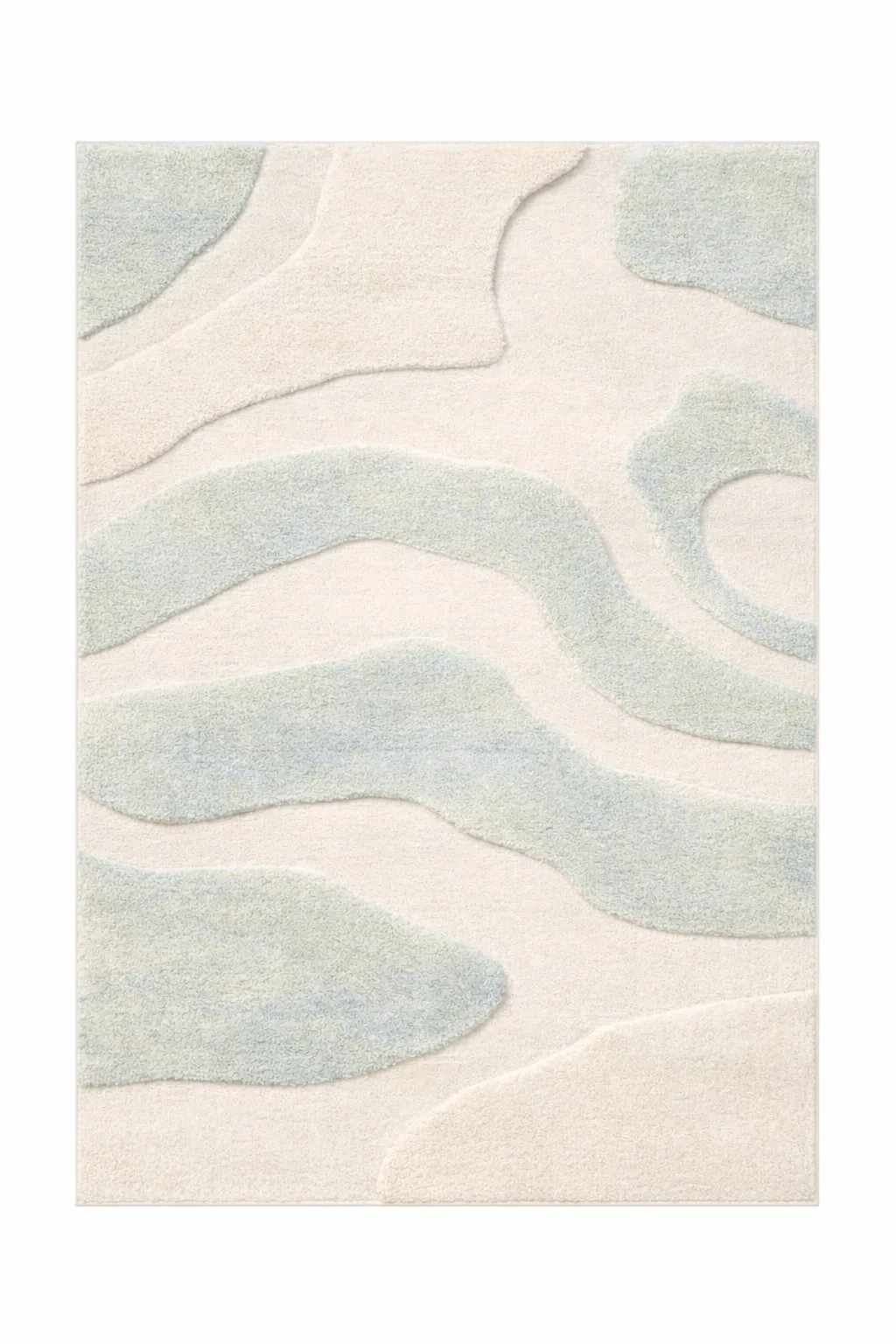 Flow Mist luxury rug design