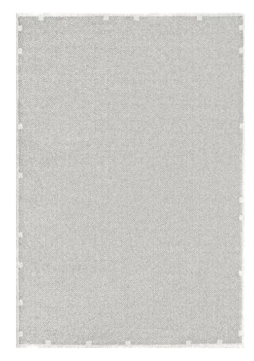 Herringbone Cloud luxury rug design