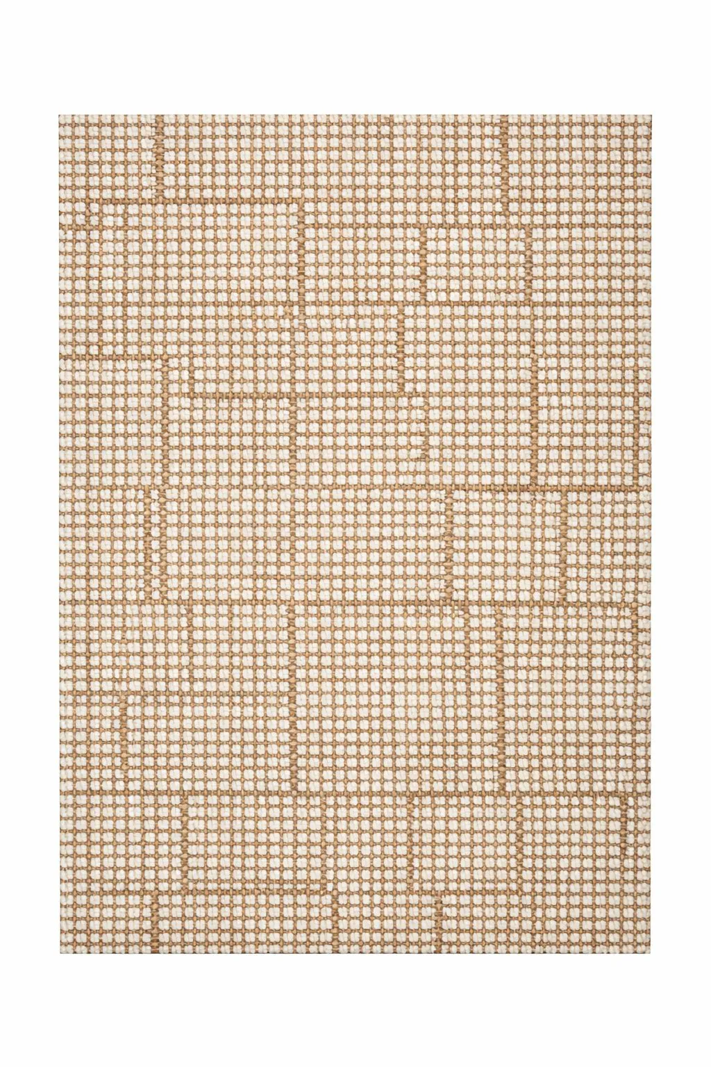 Lattice Natural luxury rug design