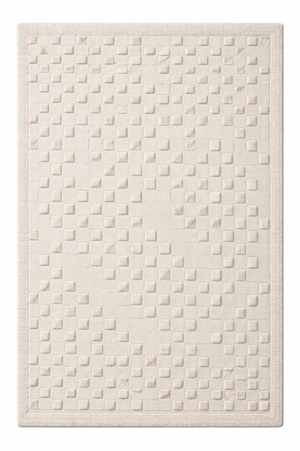 Mosaic Ivory luxury rug design