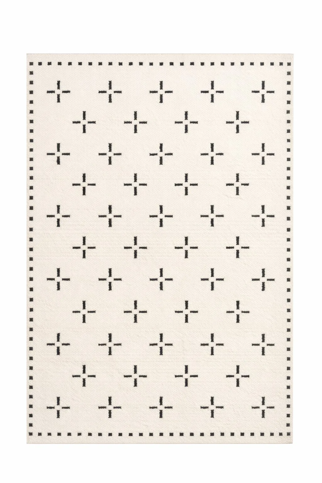 Plus Grid luxury rug design
