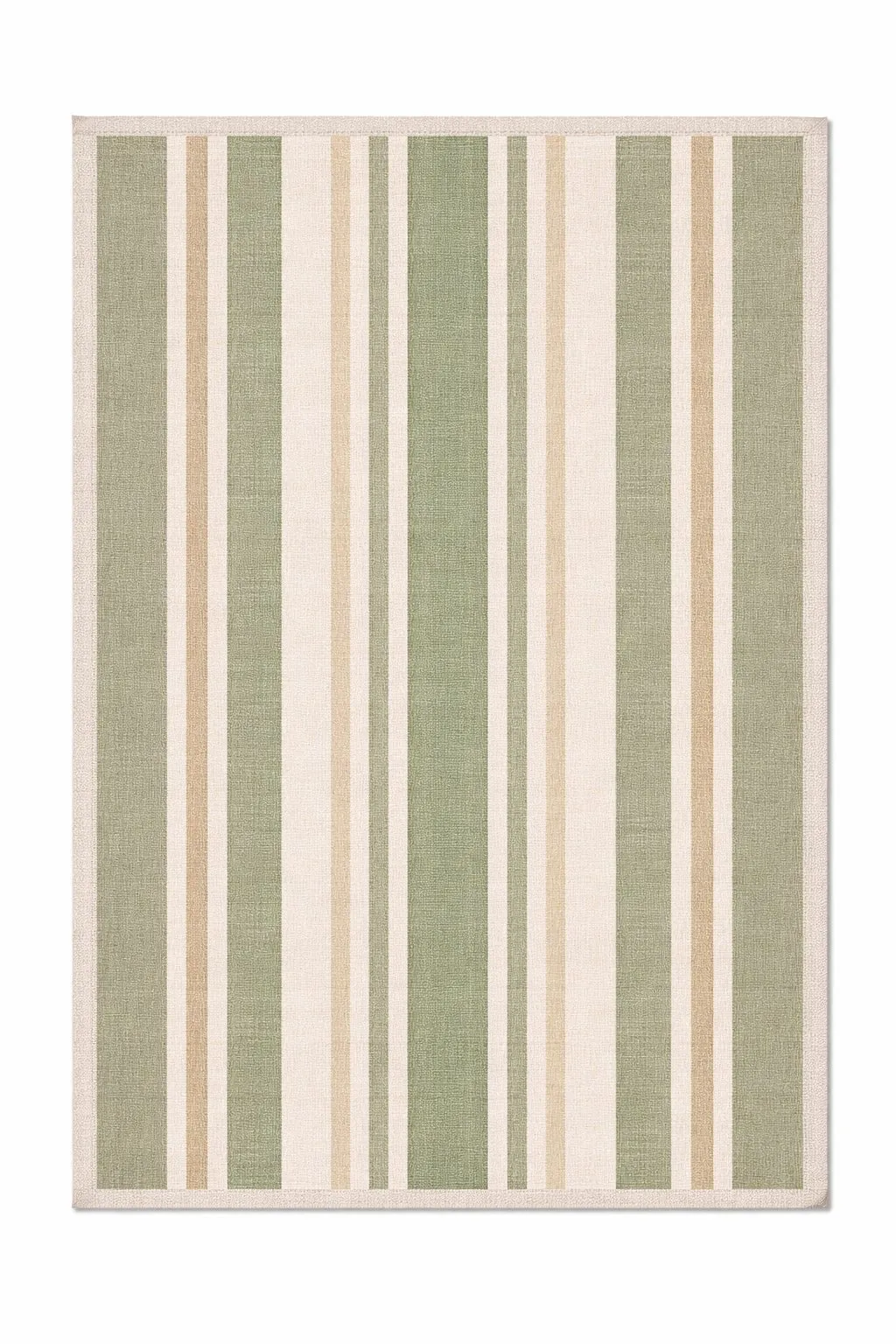 Sage Stripe luxury rug design