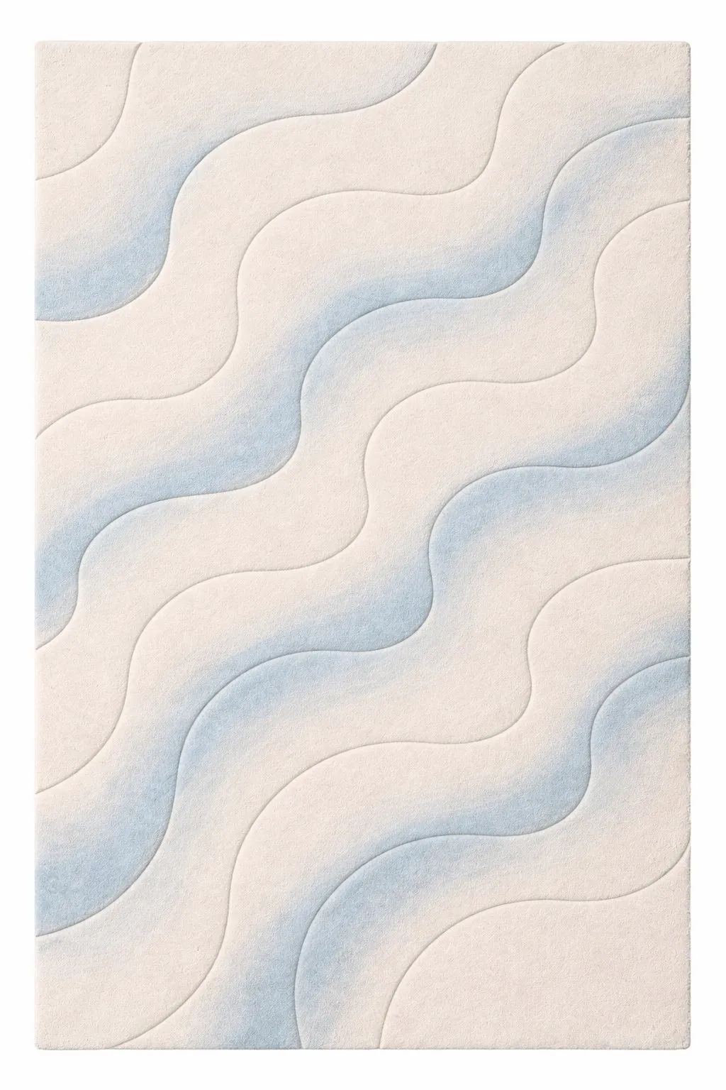 Wave Sky luxury rug design