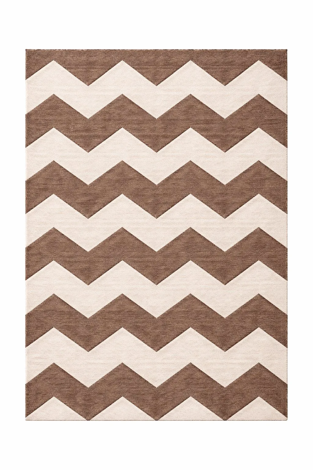 Zigzag Mocha luxury rug design